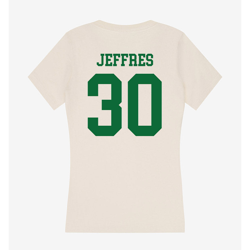 ENMU - NCAA Women's Soccer : Sophia Jeffres - Women's V-Neck T-Shirt-1