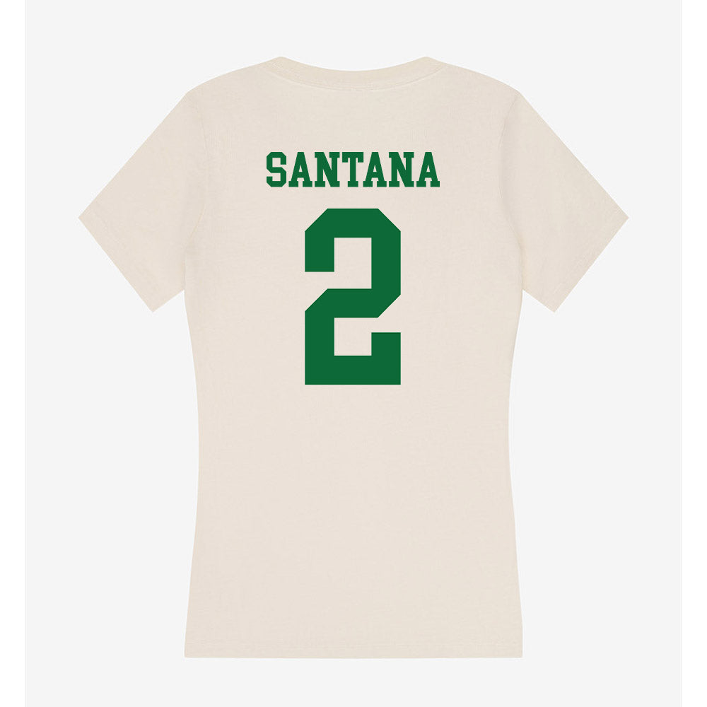ENMU - NCAA Football : Elias Santana - Women's V-Neck T-Shirt-1