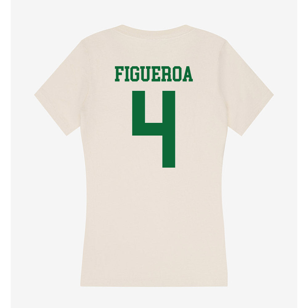 ENMU - NCAA Baseball : Isaiah Figueroa - Women's V-Neck T-Shirt-1