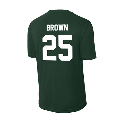 ENMU - NCAA Women's Basketball : Mekhila Brown - Activewear T-Shirt-1