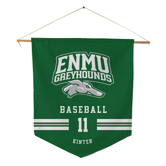 ENMU - NCAA Baseball : Logan Kinter - Pennant - 18" x 21"-0