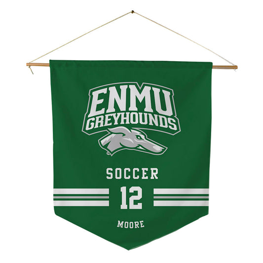 ENMU - NCAA Women's Soccer : Sofia Moore - Pennant - 18" x 21"-0
