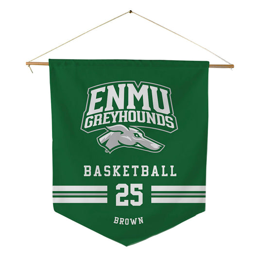 ENMU - NCAA Women's Basketball : Mekhila Brown - Pennant - 18" x 21"-0