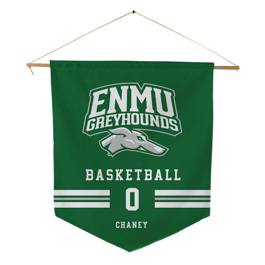 ENMU - NCAA Men's Basketball : Zaylan Chaney - Pennant - 18" x 21"-0