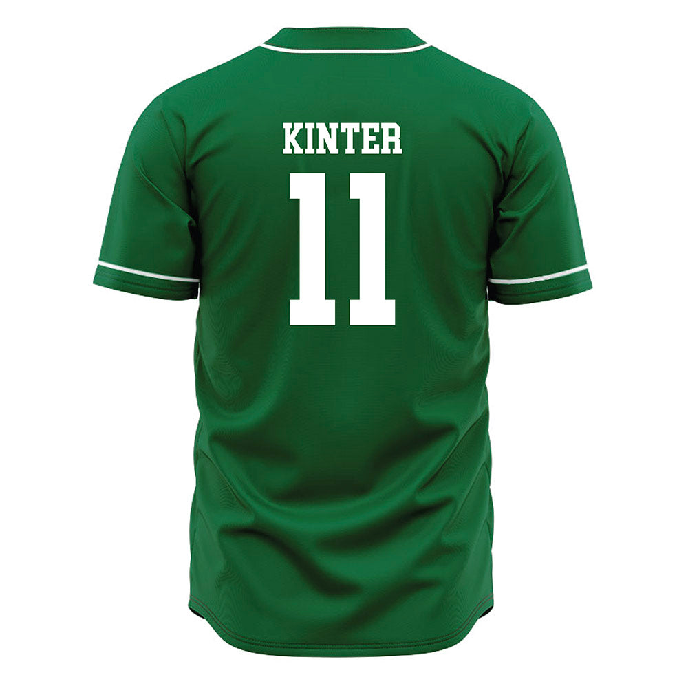 ENMU - NCAA Baseball : Logan Kinter - Green Jersey-1