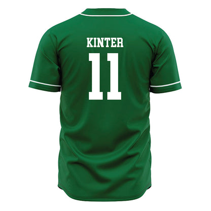 ENMU - NCAA Baseball : Logan Kinter - Green Jersey-1