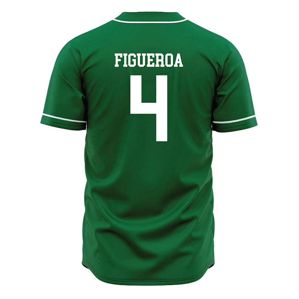ENMU - NCAA Baseball : Isaiah Figueroa - Green Jersey-1