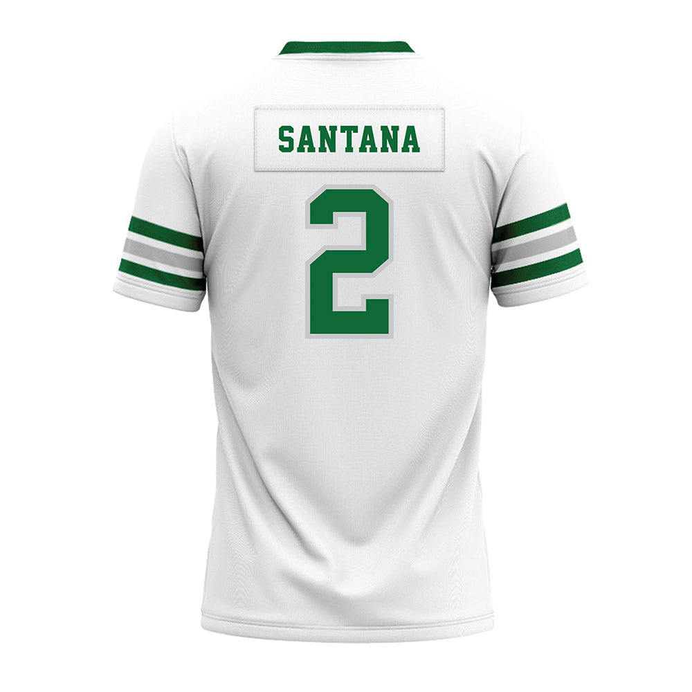 ENMU - NCAA Football : Elias Santana - White Premium Football Jersey-1