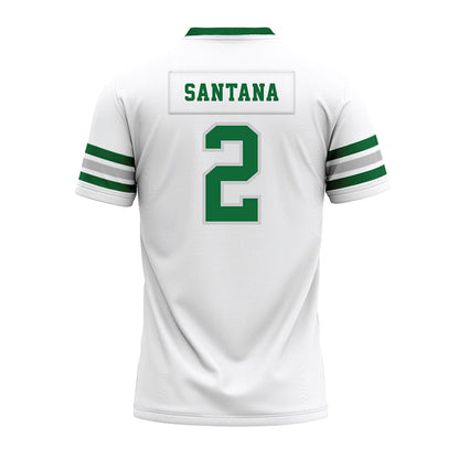 ENMU - NCAA Football : Elias Santana - White Premium Football Jersey-1