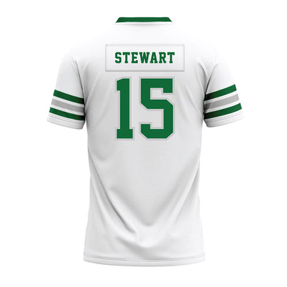 ENMU - NCAA Football : Jarius Stewart - White Premium Football Jersey-1