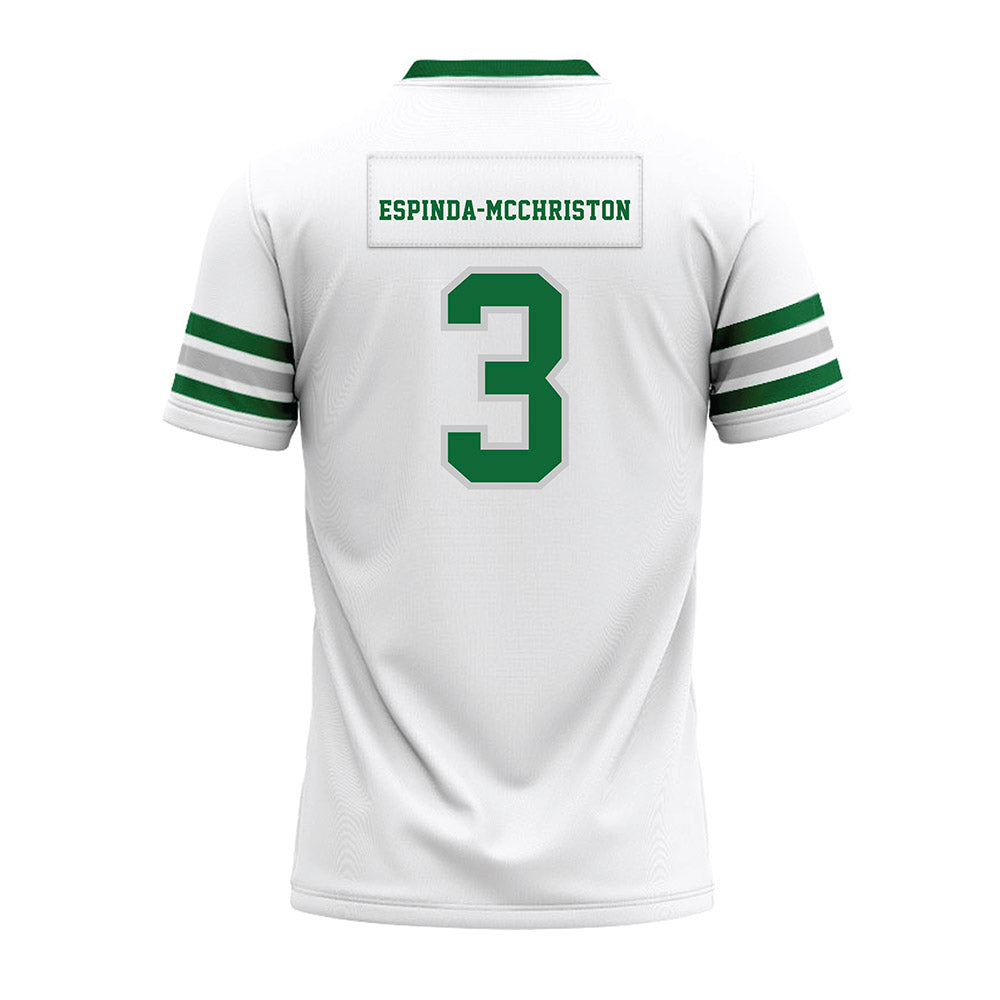ENMU - NCAA Football : Mason Espinda-mcchriston - White Premium Football Jersey-1