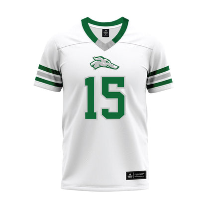 ENMU - NCAA Football : Jarius Stewart - White Premium Football Jersey-0