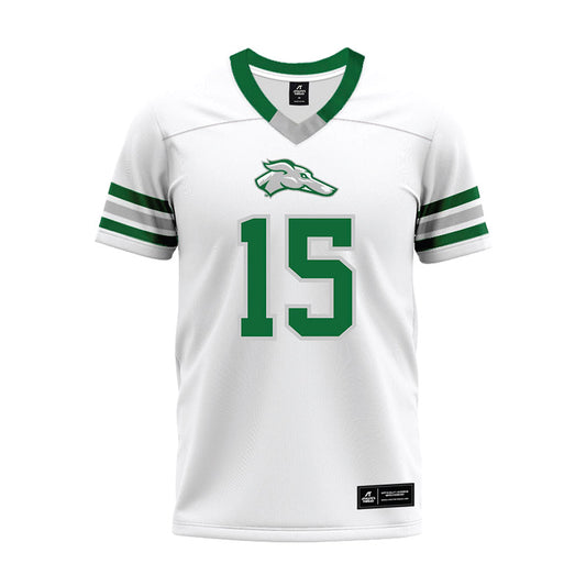 ENMU - NCAA Football : Jarius Stewart - White Premium Football Jersey-0