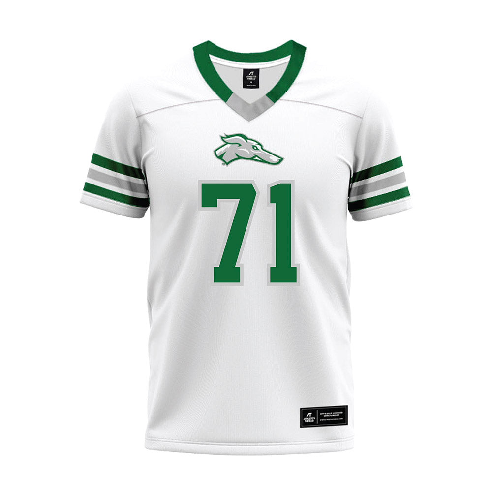 ENMU - NCAA Football : Estevan Aguilar - White Premium Football Jersey-0