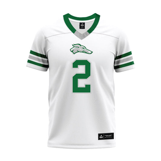ENMU - NCAA Football : Elias Santana - White Premium Football Jersey-0