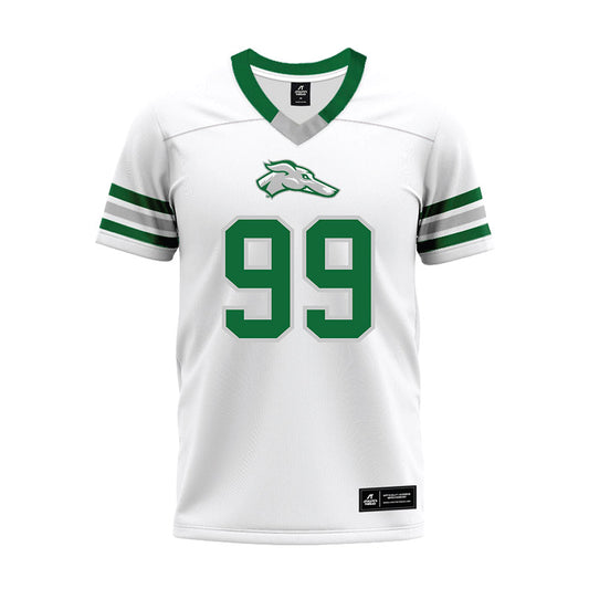 ENMU - NCAA Football : Estevan Aguilar - White Premium Football Jersey-0