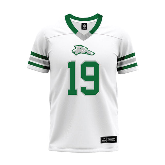 ENMU - NCAA Football : Stanton Chambers - White Premium Football Jersey-0