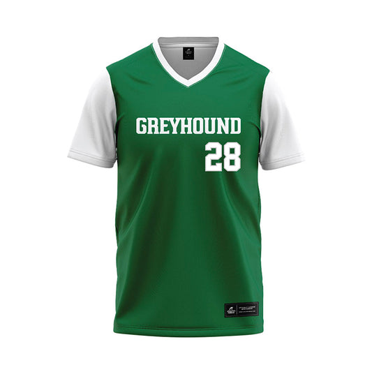 ENMU - NCAA Softball : Giazza Lopez - Green Baseball Jersey-0