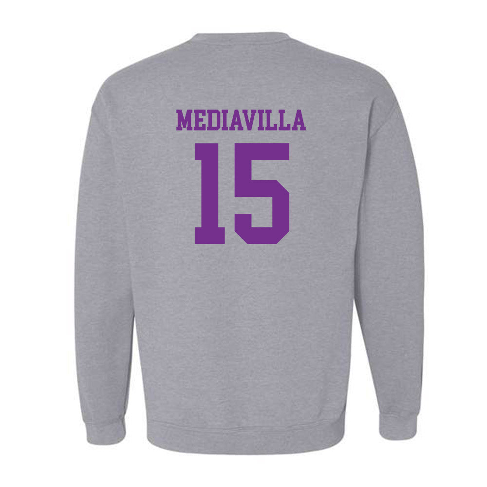 Mount Union - NCAA Baseball : Angel Mediavilla - Classic Shersey Crewneck Sweatshirt-1