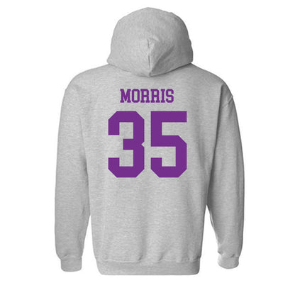 Mount Union - NCAA Men's Lacrosse : Hunter Morris - Classic Shersey Hooded Sweatshirt-1