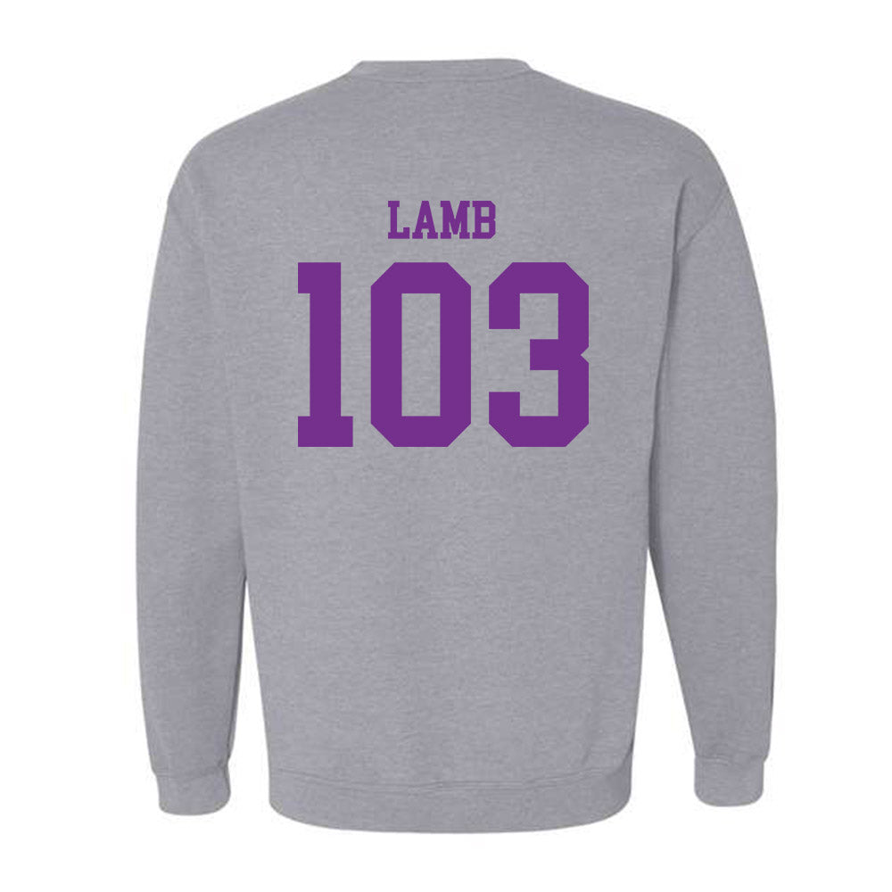 Mount Union - NCAA Wrestling : Kyler Lamb - Classic Shersey Crewneck Sweatshirt-1