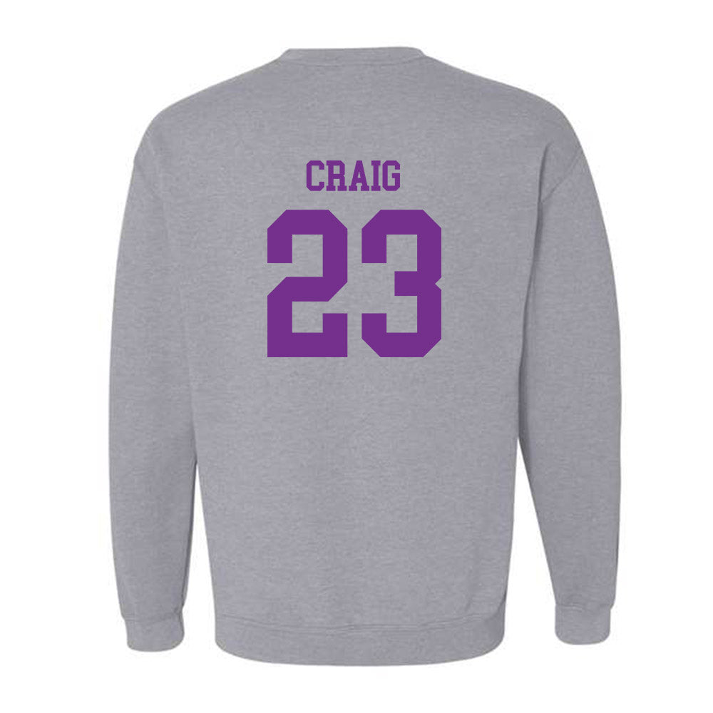 Mount Union - NCAA Football : Eli Craig - Classic Shersey Crewneck Sweatshirt-1