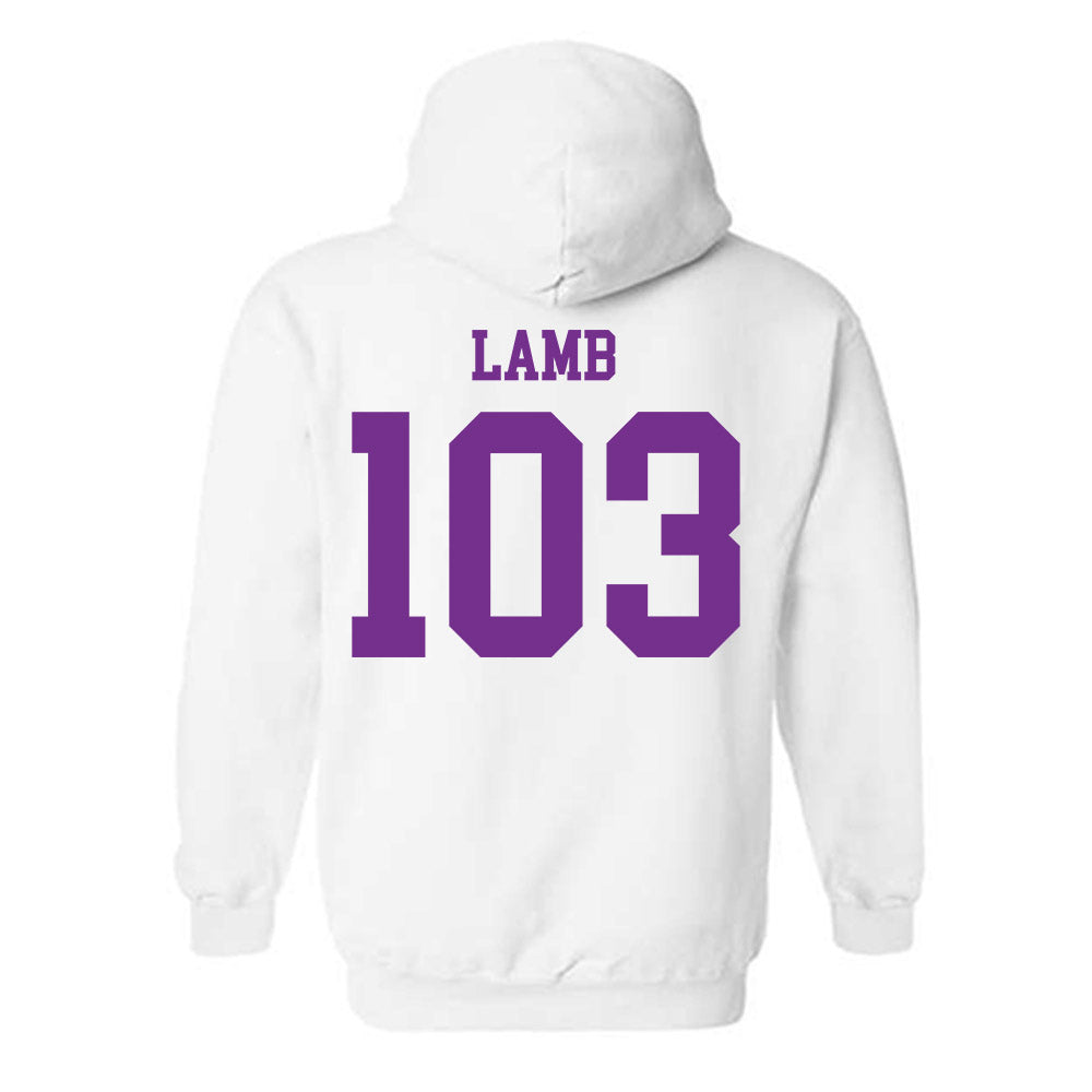 Mount Union - NCAA Wrestling : Kyler Lamb - Classic Shersey Hooded Sweatshirt-1