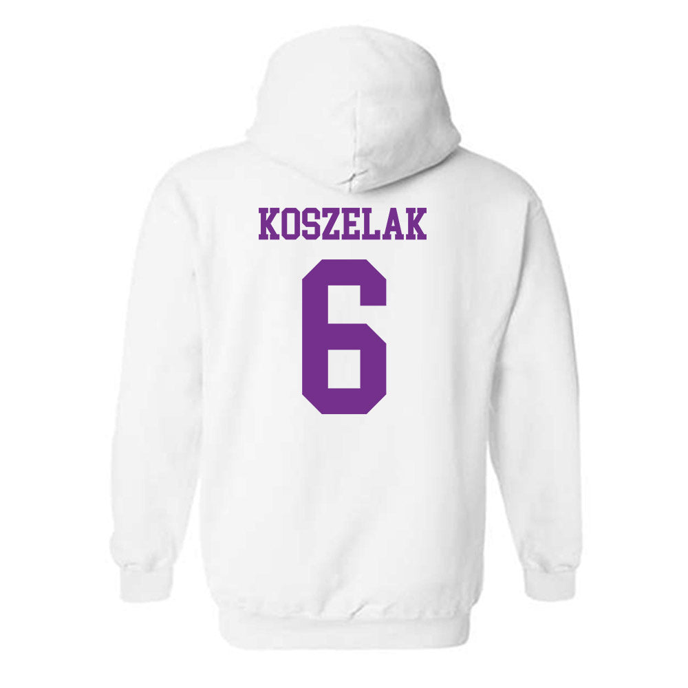 Mount Union - NCAA Men's Volleyball : Peyton Koszelak - Classic Shersey Hooded Sweatshirt-1
