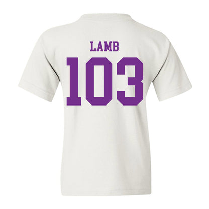 Mount Union - NCAA Wrestling : Kyler Lamb - Classic Shersey Youth T-Shirt-1