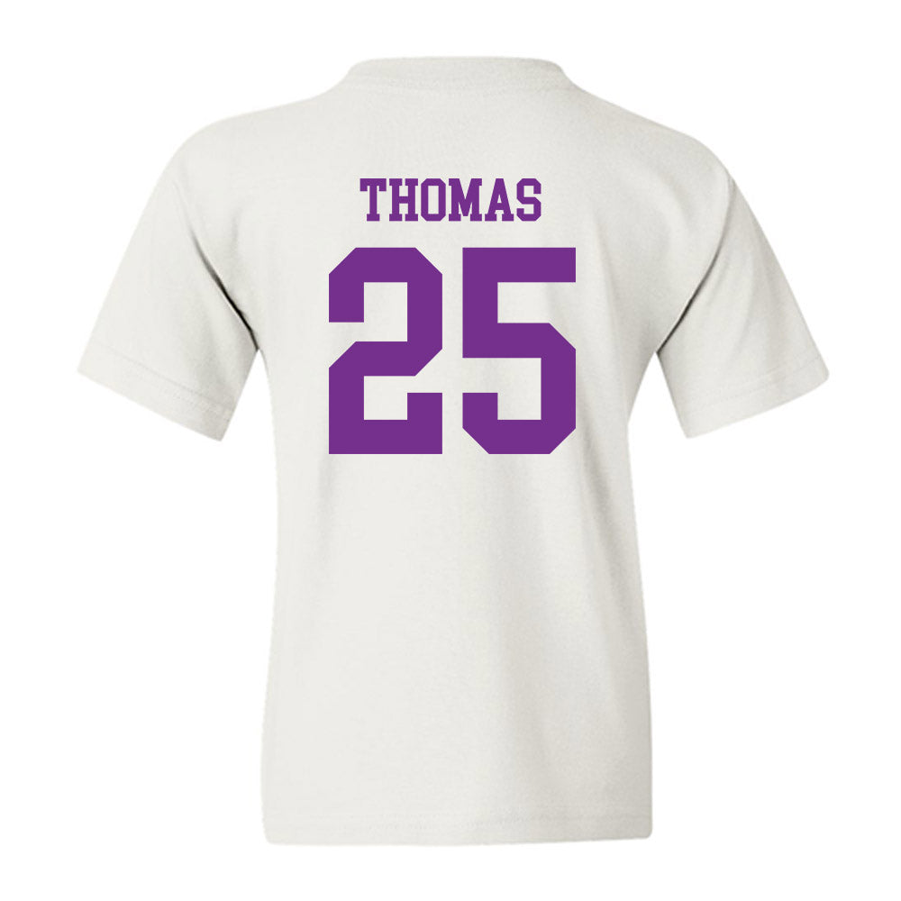 Mount Union - NCAA Football : Shaun Thomas - Classic Shersey Youth T-Shirt-1