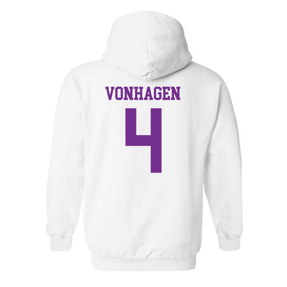 Mount Union - NCAA Football : Konnor VonHagen - Classic Shersey Hooded Sweatshirt-1