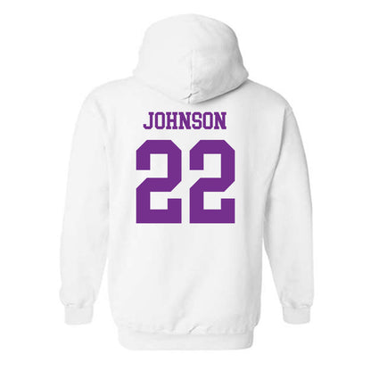 Mount Union - NCAA Men's Basketball : Braylon Johnson - Classic Shersey Hooded Sweatshirt-1