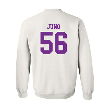 Mount Union - NCAA Baseball : Jake Jung - Classic Shersey Crewneck Sweatshirt-1