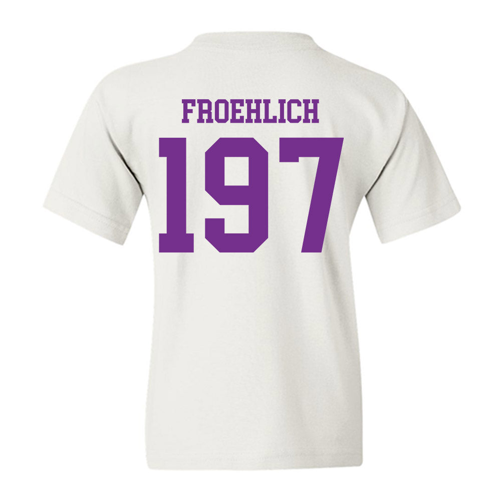 Mount Union - NCAA Wrestling : Landon Froehlich - Classic Shersey Youth T-Shirt-1