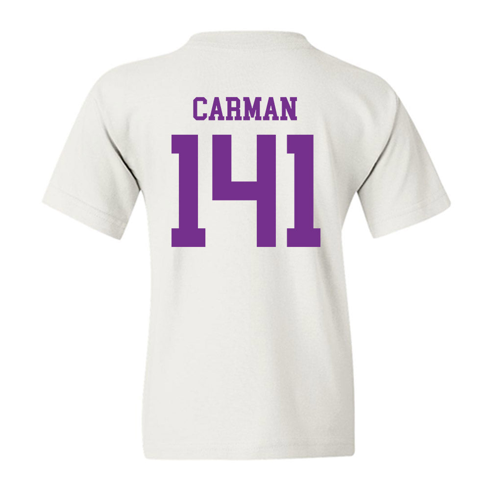 Mount Union - NCAA Wrestling : Joshua Carman - Classic Shersey Youth T-Shirt-1