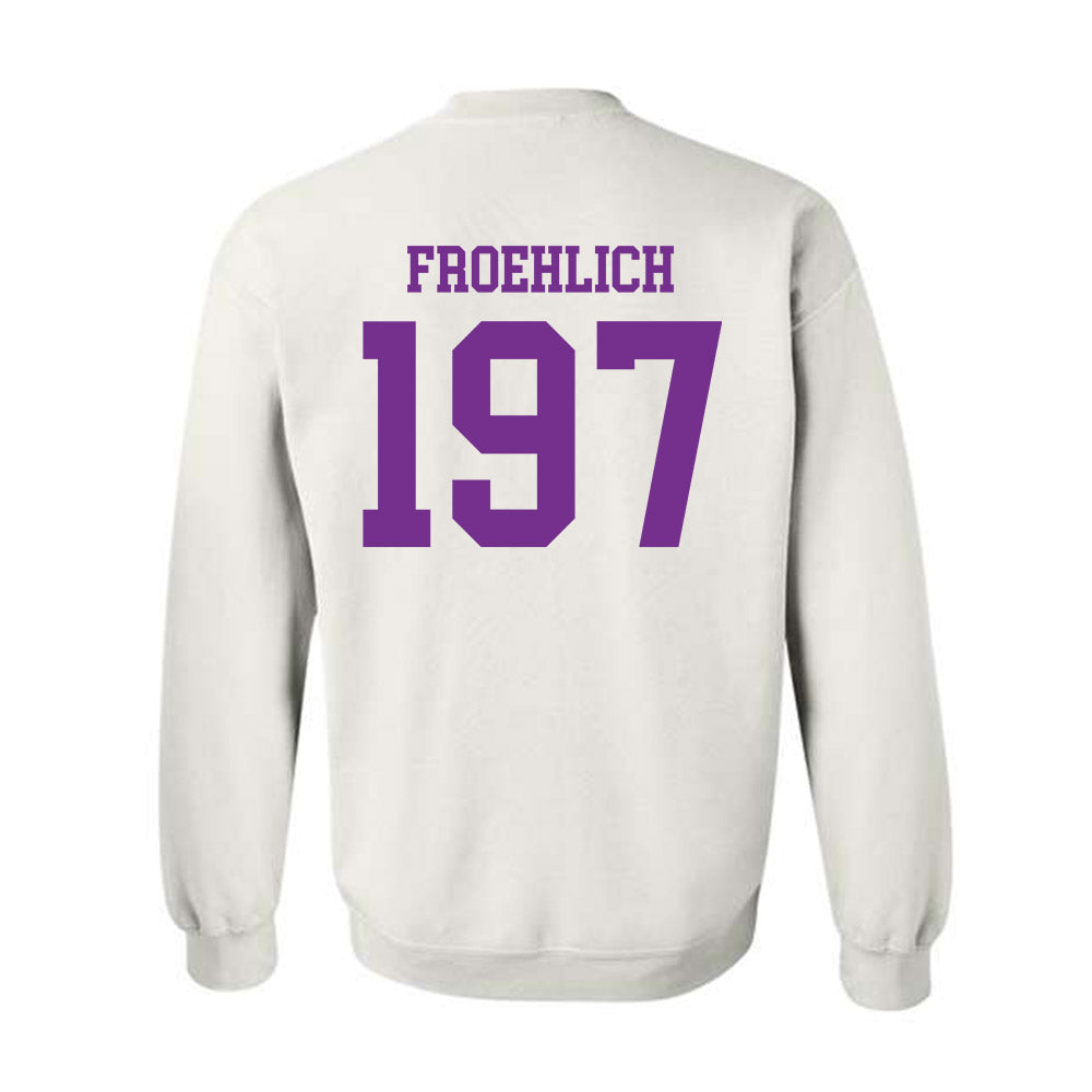 Mount Union - NCAA Wrestling : Landon Froehlich - Classic Shersey Crewneck Sweatshirt-1