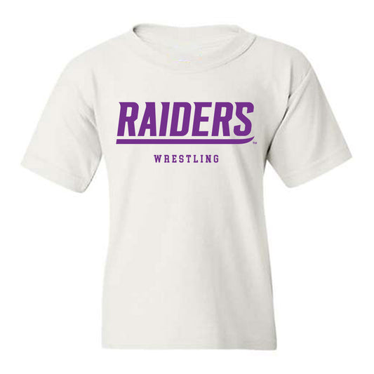 Mount Union - NCAA Wrestling : Ridge Barkley - Classic Shersey Youth T-Shirt-0
