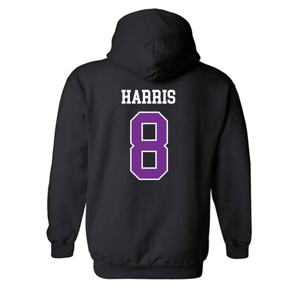 Mount Union - NCAA Football : Jackson Ray Harris - Classic Shersey Hooded Sweatshirt-1