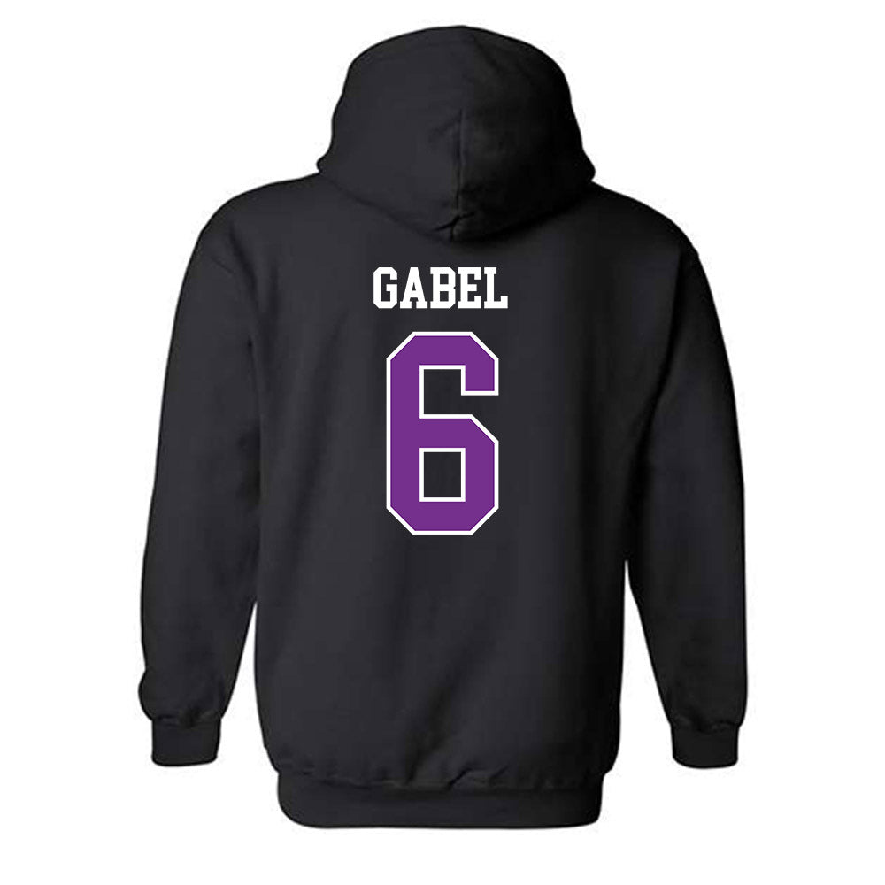 Mount Union - NCAA Men's Volleyball : Peyton Gabel - Classic Shersey Hooded Sweatshirt-1