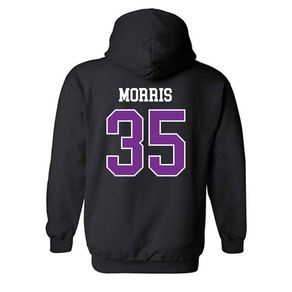 Mount Union - NCAA Men's Lacrosse : Hunter Morris - Classic Shersey Hooded Sweatshirt-1