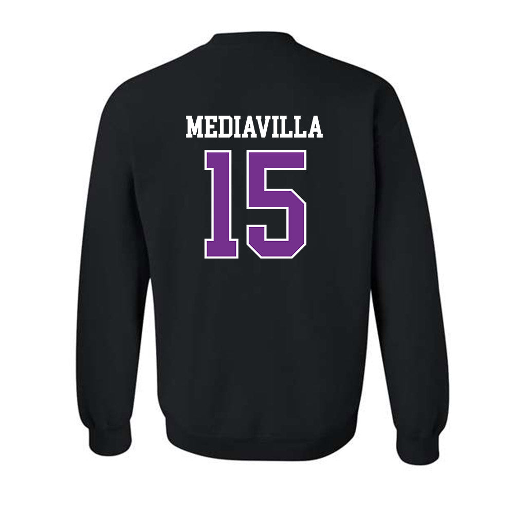 Mount Union - NCAA Baseball : Angel Mediavilla - Classic Shersey Crewneck Sweatshirt-1