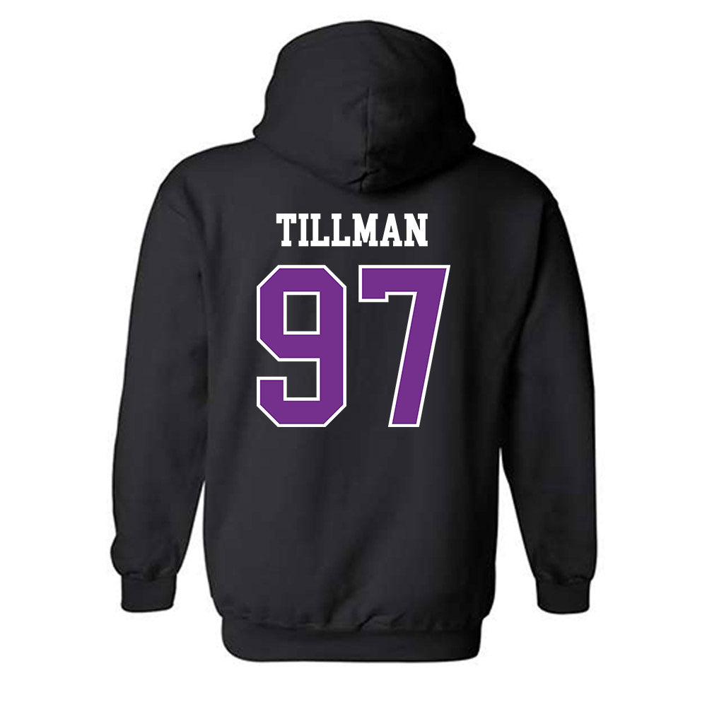 Mount Union - NCAA Football : Jeremiah Tillman - Classic Shersey Hooded Sweatshirt-1