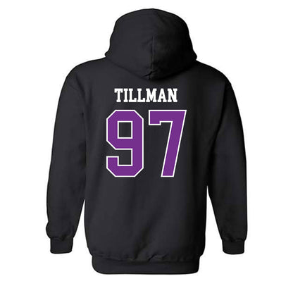 Mount Union - NCAA Football : Jeremiah Tillman - Classic Shersey Hooded Sweatshirt-1