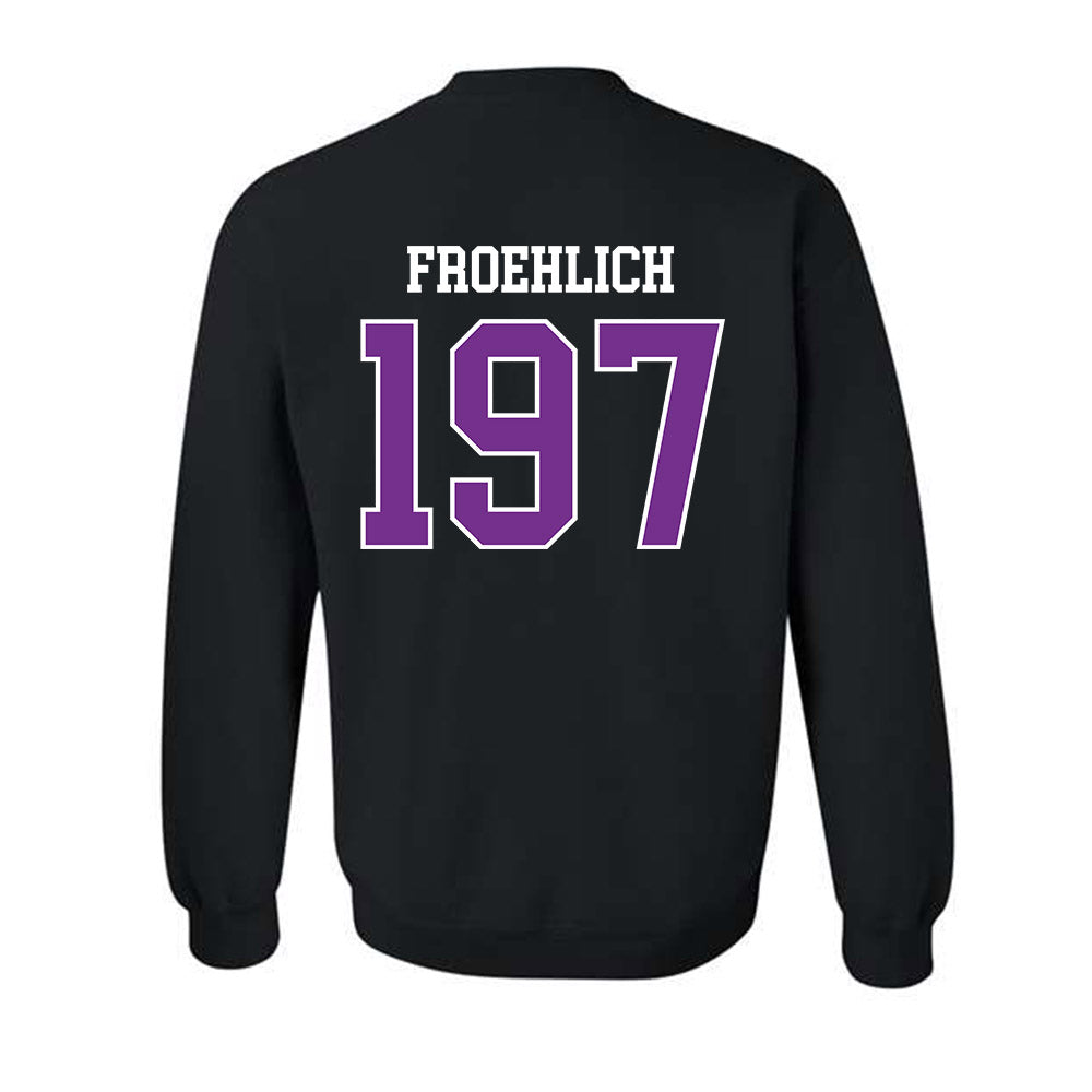 Mount Union - NCAA Wrestling : Landon Froehlich - Classic Shersey Crewneck Sweatshirt-1