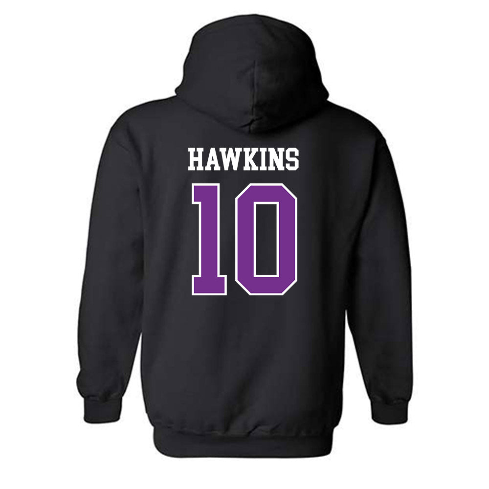 Mount Union - NCAA Football : Hugo Hawkins - Classic Shersey Hooded Sweatshirt-1