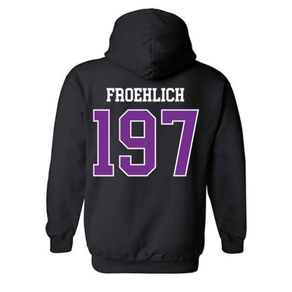 Mount Union - NCAA Wrestling : Landon Froehlich - Classic Shersey Hooded Sweatshirt-1