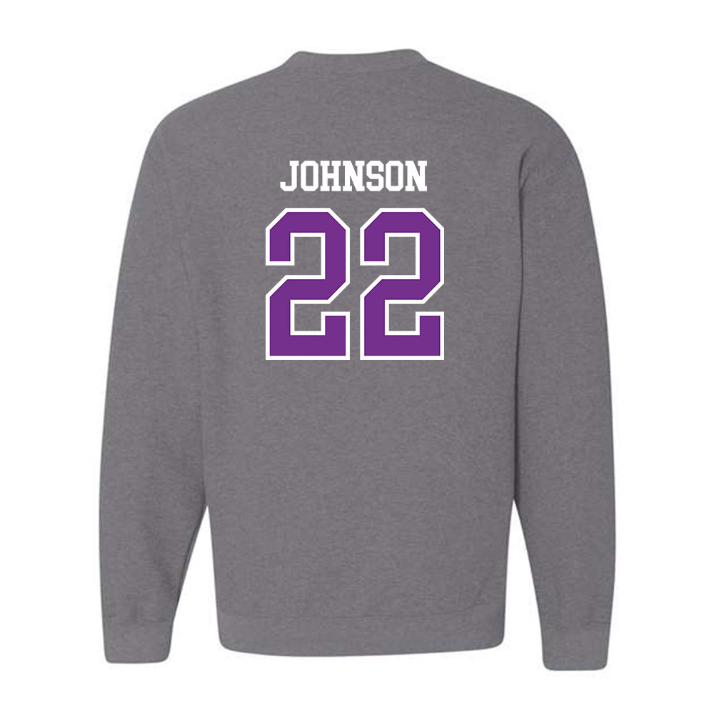 Mount Union - NCAA Men's Basketball : Braylon Johnson - Classic Shersey Crewneck Sweatshirt-1