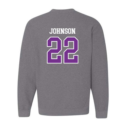 Mount Union - NCAA Men's Basketball : Braylon Johnson - Classic Shersey Crewneck Sweatshirt-1