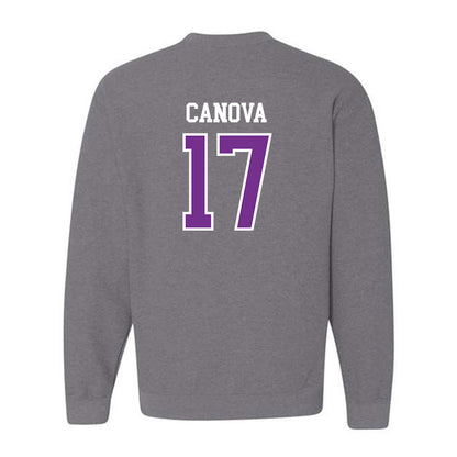 Mount Union - NCAA Football : Clarke Canova - Classic Shersey Crewneck Sweatshirt-1