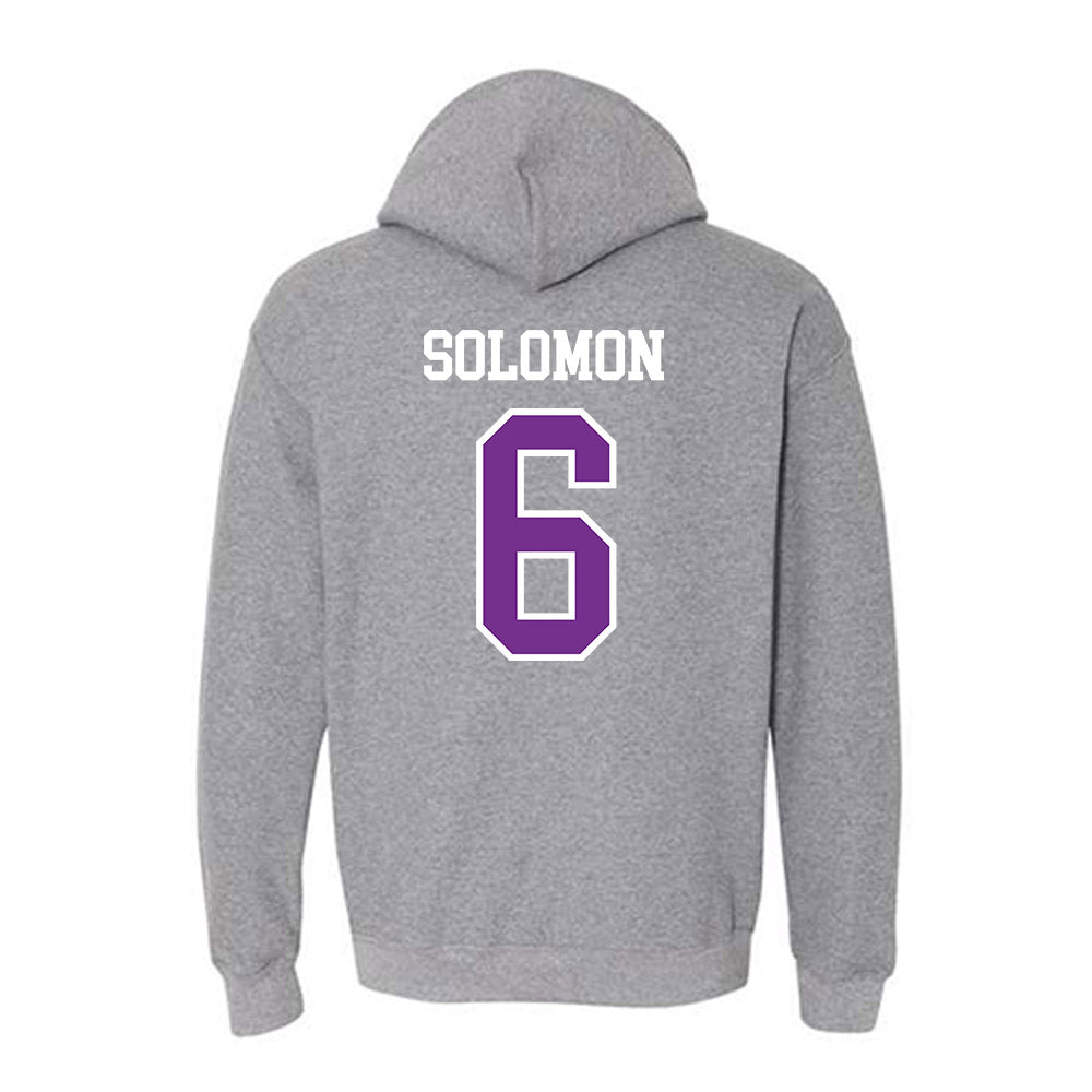 Mount Union - NCAA Football : Stacey Solomon - Classic Shersey Hooded Sweatshirt-1